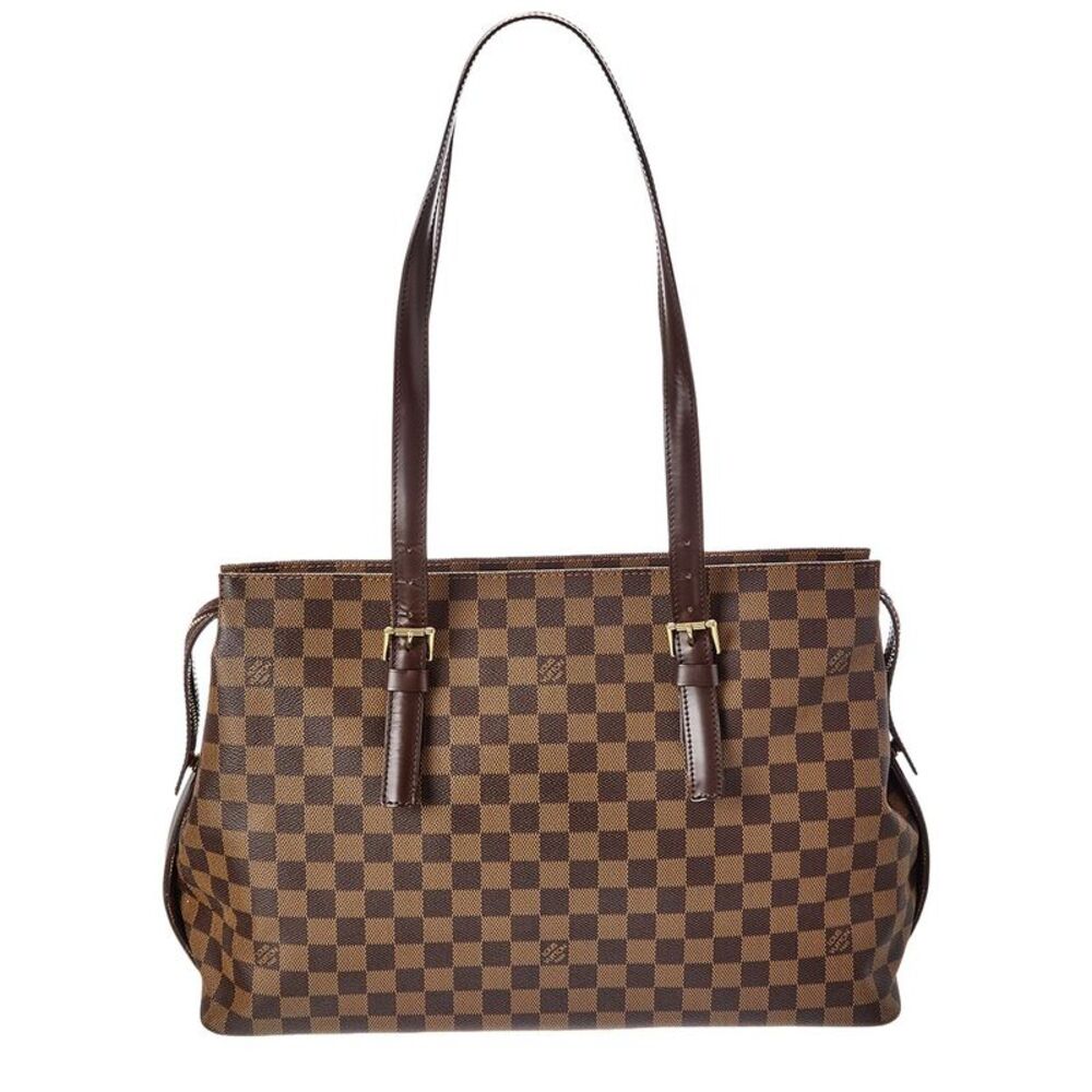Louis Vuitton Brown Damier Ebene Chelsea (Authentic Pre-Loved)
